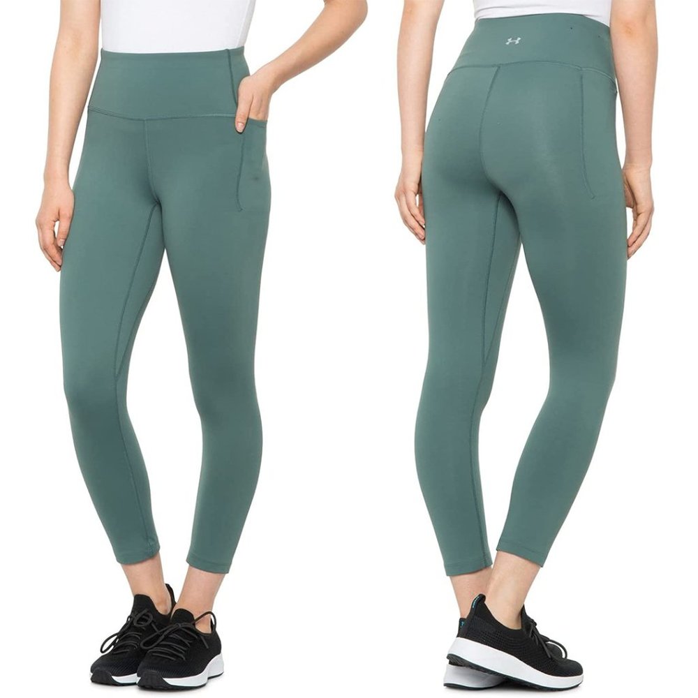 (NWT) Under Armour - Meridian short, fitted, high rise cropped leggings …